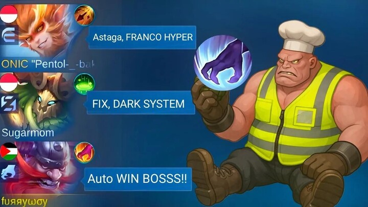 FRANCO.EXE __ FRANCO HYPER - RUSUH BUFF JOY SAMPAI NGAMUK