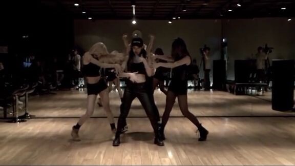 black pink debut dance