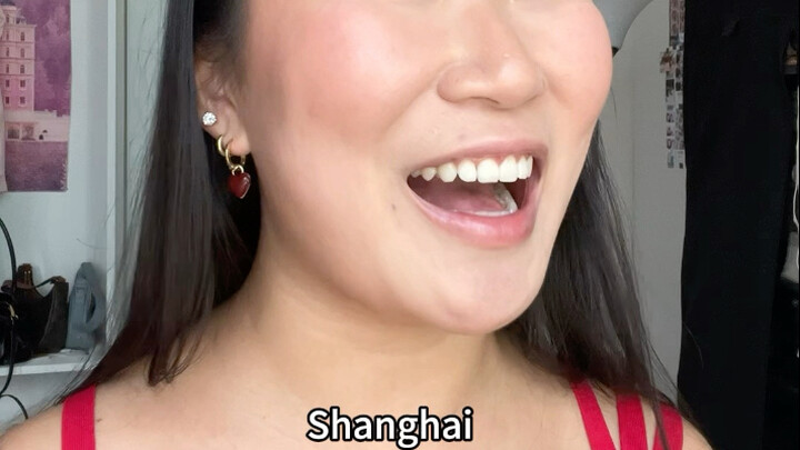 Before you go abroad, practice speaking Chinese with an English accent.