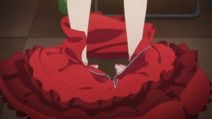 【Anime mixed cuts】Under the girls' skirt