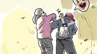 I want to show this to my wife, but I'm worried she'll only learn the part about hitting the old man