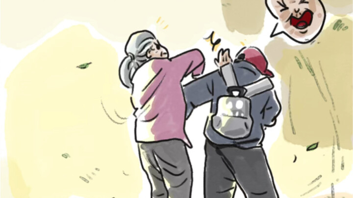 I want to show this to my wife, but I'm worried she'll only learn the part about hitting the old man