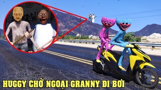 GTA 5 Ngoại Granny Bị Cảnh Sát Bắt Vào Tù Trong Chuyến Đi Bơi Cùng Huggy Và Kissy Ở Vịnh Bắc Bộ  !