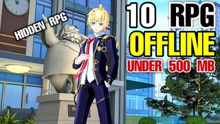 Top 10 HIDDEN OFFLINE RPG Games for Android You Must Know and Play for Low Spec phone and Low size