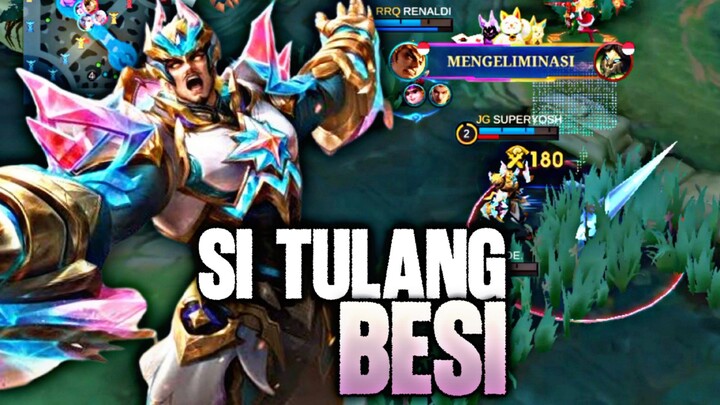 PAKE BANG GATOT!! SI OTOT KAWAT TULANG BESI!! - Mobile Legends