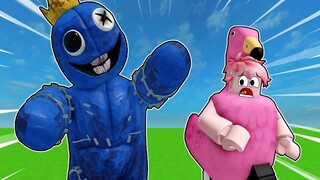 หนีจากBlue กลายพันธุ์ Rainbow Friends | Roblox Hungry Blue