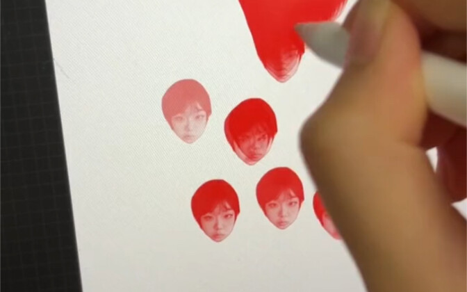 Yah, ya udah langsung jadikan sahabat sendiri sebagai brush aja deh!