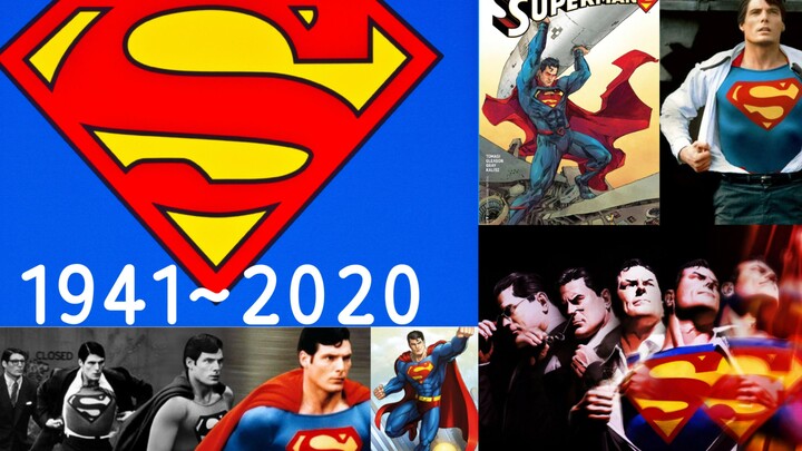 SuperMan超人变身锦集(1941-2021)