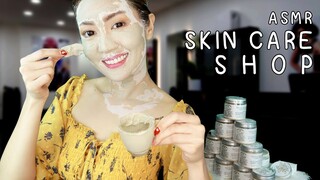 ASMR ไทย ร้านดูแลผิว พี่น้ำชา สบู่ โคลนพอกหน้า 👸🏻 ASMR Skin Care Shop Roleplay : Soap, Mud mask