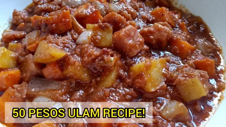 50 PESOS ULAM RECIPE! Gawing Special na Ulam ang Meat Loaf