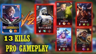 aov paine gameplay 13 kills pro arena of valor