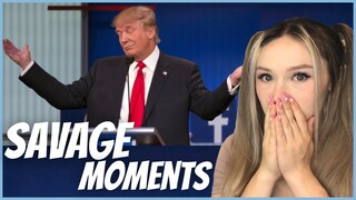First Time Watching Donald Trump - Savage Moments REACTION!!!