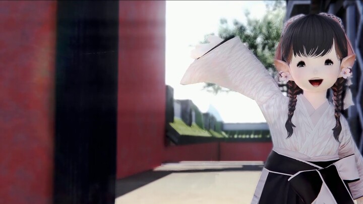 Album foto dinamis FF14 - Lalafei ingin memakai lebih banyak pakaian baru!