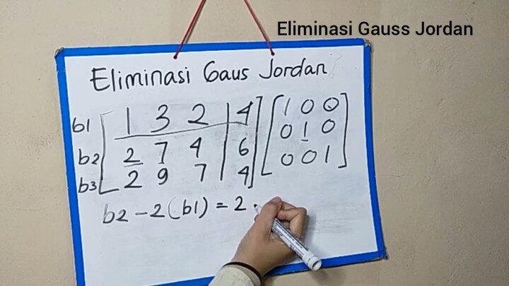 SPLTV MENGGUNAKAN METODE PENYELESAIAN GAUSS - JORDAN