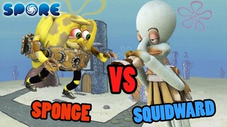 Spongebob vs Squidward | SPORE