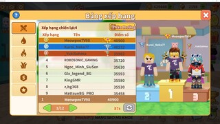 MEOWPEO TOP 1 SERVER POKEMON BLOCKMAN GO TRONG TRAINERS ARENA THỬ THÁCH NÂNG FULL KẸO 3 SIÊU MẠNH