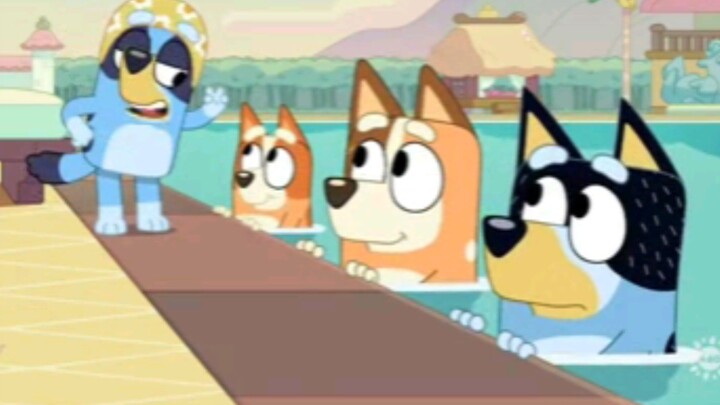 Bluey sekolah renang