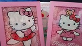 Hello kitty diamond painting...