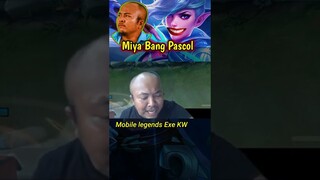 Miya Exe_😂 ft.bang pascol |Mobile legends #shorts