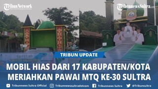 Inilah Deretan Mobil Hias Meriahkan Pawai MTQ ke 30 Tingkat Provinsi Sultra di Konawe Utara