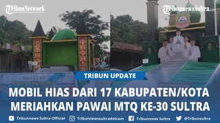 Inilah Deretan Mobil Hias Meriahkan Pawai MTQ ke 30 Tingkat Provinsi Sultra di Konawe Utara