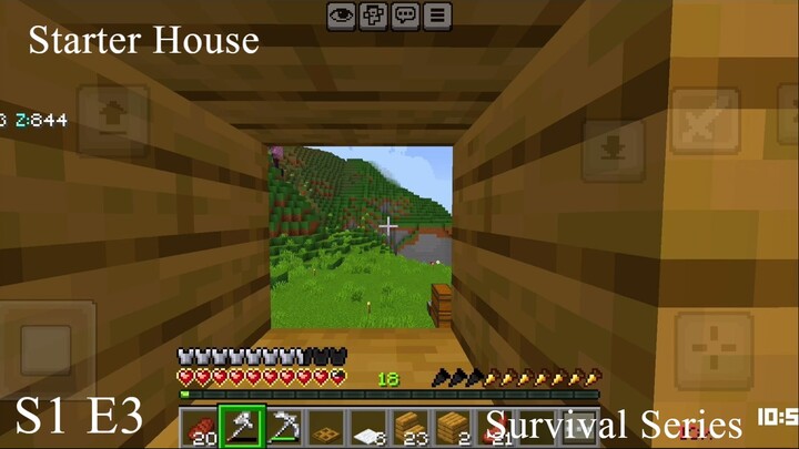 New World S1 | survival series E3 | Starter House |