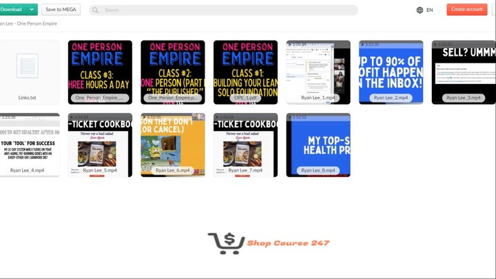 [Shopcourse247] Ryan Lee – One Person Empire
