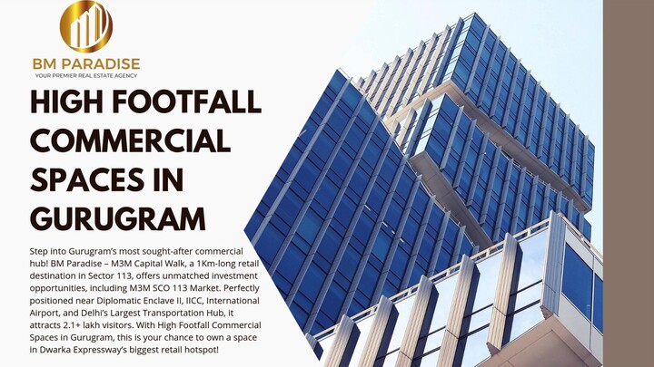 High Footfall Commercial Spaces in Gurugram