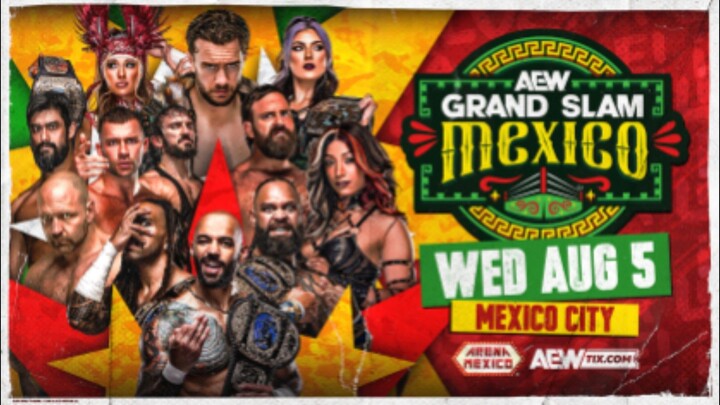 AEW Grand Slam Mexico 2026 | August 5, 2026 | Full Show HD
