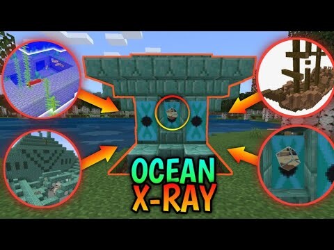 How to make an Ocean X-ray in Minecraft (NO MODS|100% WORKING)