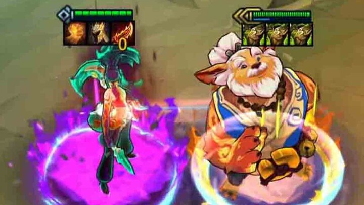 One bite takes down a teammate with 10,000 HP! Akali’s new Fusion Dance.