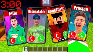 Minecraft PE : WHO CALLED ME AT 3:00AM IN MINECRAFT??!