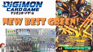 The New Best Green Digimon TCG Deck! Grandiskuwagamon is Legit! (Winning Digimon TCG Deck - BT9)