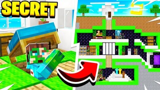 FINDING a SECRET Base in my Minecraft WORLD!