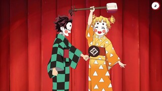 善逸要当花魁?先照照镜子，现实有点残酷啊!【鬼灭之刃】