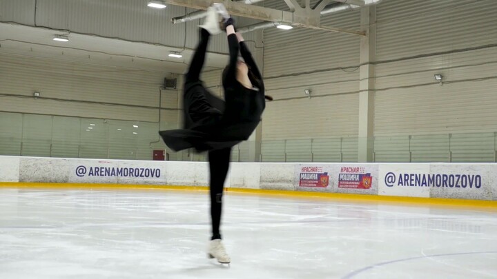 【BTS】Black Swan Figure Skating Choreography by Moscow Girls