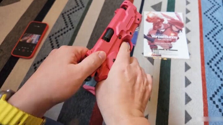 Bukan replika! MARUI asli Sword Art Online GGO Xiaolian AM.45 pistol