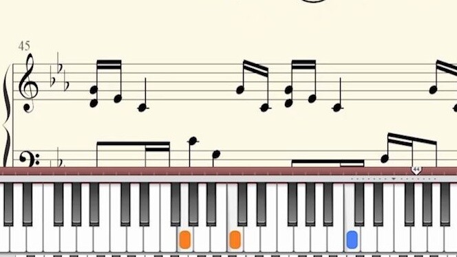 Skor Piano: Kroasia Rhapsody (Maksim)