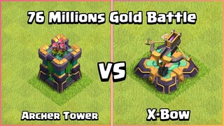 Archer Tower VS X-Bow | Clash of Clans