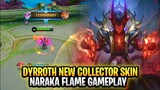 Dyrroth Upcoming New Collector Skin Naraka Flame Gameplay | Mobile Legends: Bang Bang