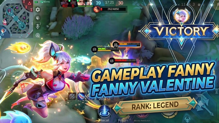 Gameplay Fanny [MLBB] ~ Dark Day Ethereal