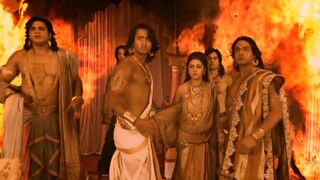 ISTANA WANABHARATA DIBAKAR OLEH PUROCHAN UNTUK MEMBUNUH PANDAWA EPS. 80