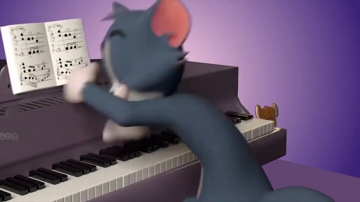 Homemade 3D Tom and Jerry Music Master