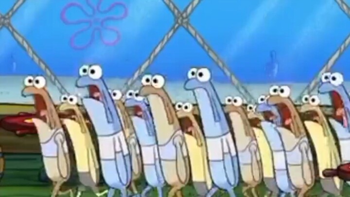 Spongebob Squarepants pasukan ikan