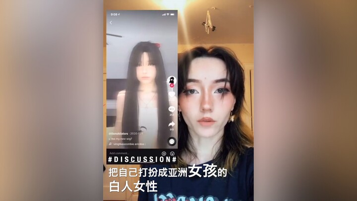 What’s the problem with white women dressing themselves up as Asian girls?
