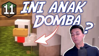 AYAM INI DOMBA | MINECRAFT ONE BLOCK INDONESIA | MINECRAFT ONE BLOCK SURVIVAL INDONESIA | #11