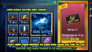 Free Fire| Xuất hiện thêm các sự kiện giảm giá thẻ vô cực tháng 6 - Việt Nam có hay không?