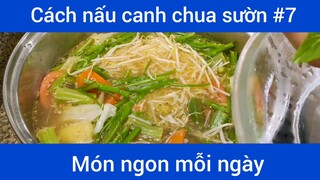 Cách nấu canh chua sườn p7