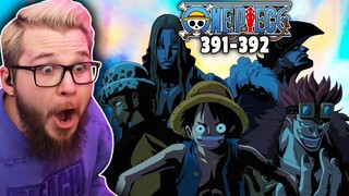 CELESTIAL DRAGONS and 11 SUPERNOVAS | One Piece Ep 391-392 REACTION