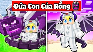 NẾU NHƯ TÔ GÀ TRỞ THÀNH ĐỨA CON CỦA RỒNG TRONG MINECRAFT*TÔ GÀ TRỞ THÀNH RỒNG ENDER SIÊU SỨC MẠNH